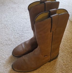 Justin Ladies Basic Ropers boots